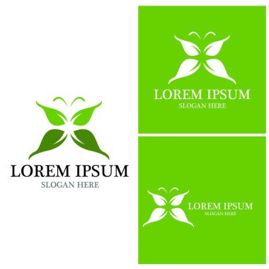 Güzellik Kelebeği Vektör simgesi tasarımı