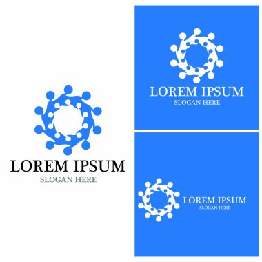 vortex vektör illüstrasyon simgesi Logo Şablonu tasarımı