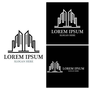 Şehir gökyüzü çizgisi şablonu