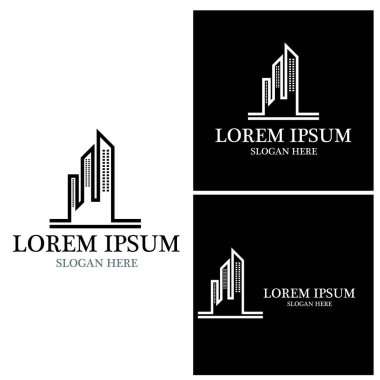 Şehir gökyüzü çizgisi şablonu