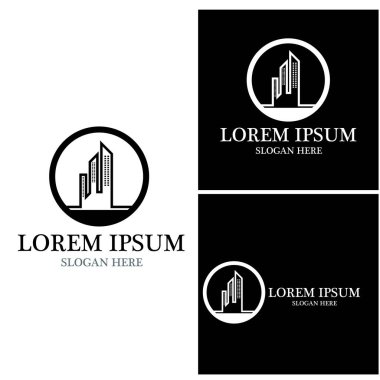 Şehir gökyüzü çizgisi şablonu