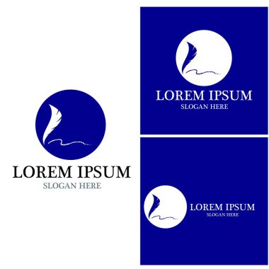 Adalet Kanunu Logo Şablonu vektör yanıltma tasarımı