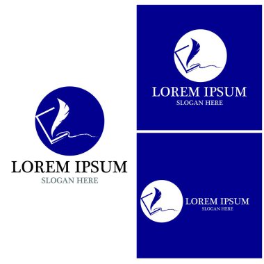 Adalet Kanunu Logo Şablonu vektör yanıltma tasarımı