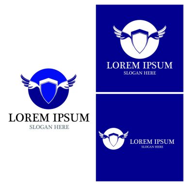 Falcon Logo Şablonu vektör çizimi tasarımı