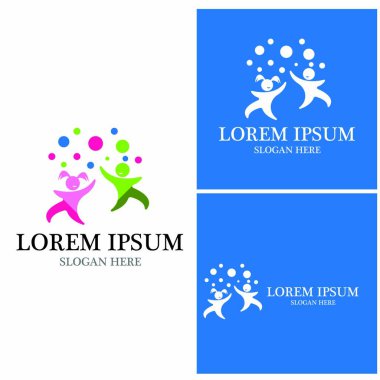 Çocuklar konsept vektör illüstrasyon tasarımı