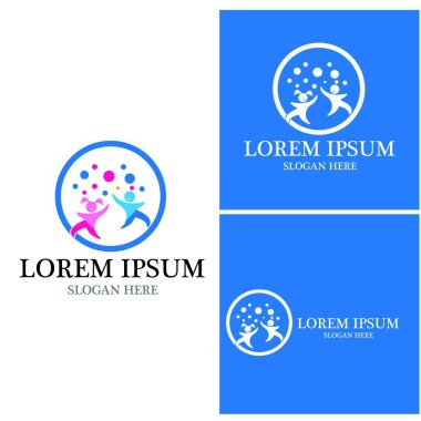 Çocuklar konsept vektör illüstrasyon tasarımı