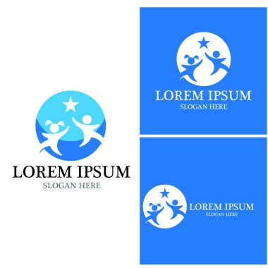 Çocuklar konsept vektör illüstrasyon tasarımı