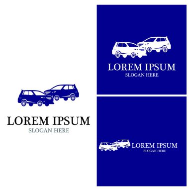 Otomatik araba Logo şablonu vektör çizim simgesi tasarım