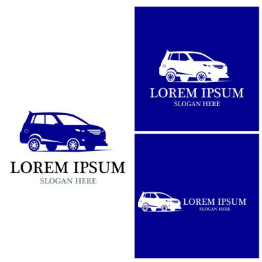 Otomatik araba Logo şablonu vektör çizim simgesi tasarım