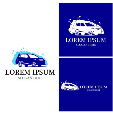 Otomatik araba Logo şablonu vektör çizim simgesi tasarım