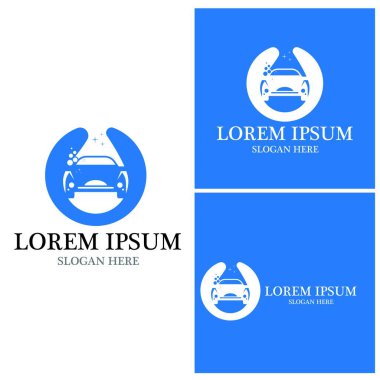 Otomatik araba Logo şablonu vektör çizim simgesi tasarım