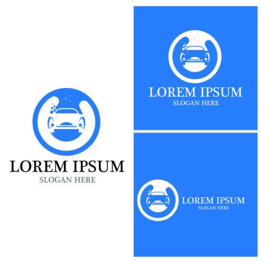 Otomatik araba Logo şablonu vektör çizim simgesi tasarım