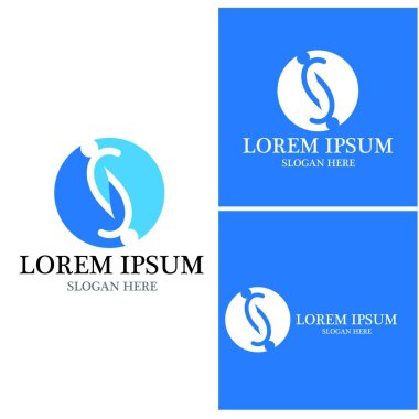 Topluluk, ağ ve sosyal simge tasarım şablonu