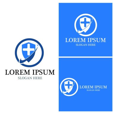 Sağlık Tıbbi Logosu vektör illüstrasyon tasarımı