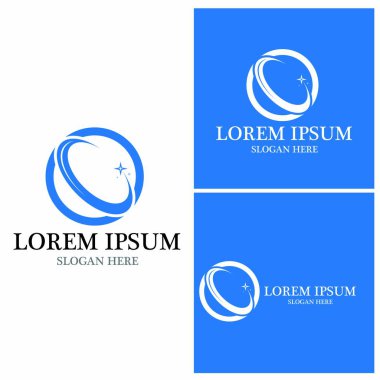 Yıldız simgesi şablon vektör illüstrasyon tasarımı