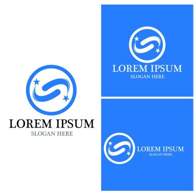 Yıldız simgesi şablon vektör illüstrasyon tasarımı