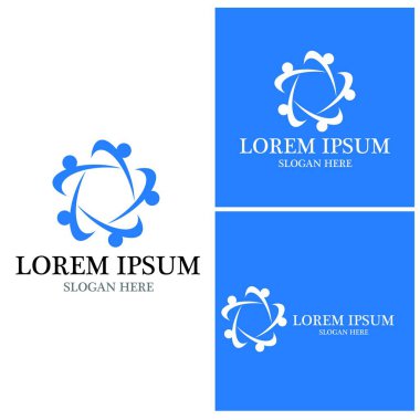 People Icon çalışma grubu Vektör illüstrasyon tasarımı