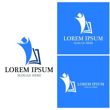 Eğitim Logosu Şablonu vektör illüstrasyon tasarımı