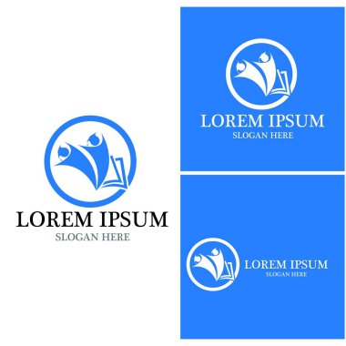 Eğitim Logosu Şablonu vektör illüstrasyon tasarımı