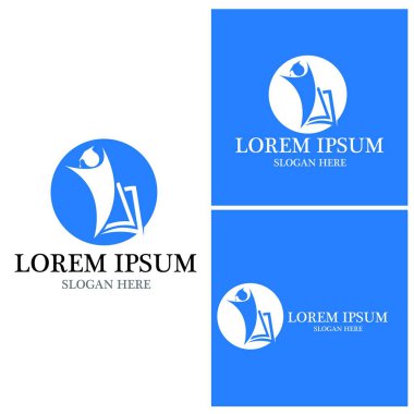 Eğitim Logosu Şablonu vektör illüstrasyon tasarımı