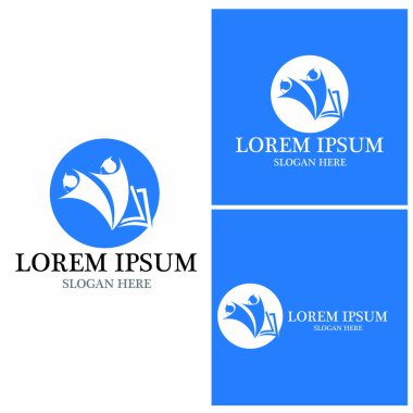 Eğitim Logosu Şablonu vektör illüstrasyon tasarımı