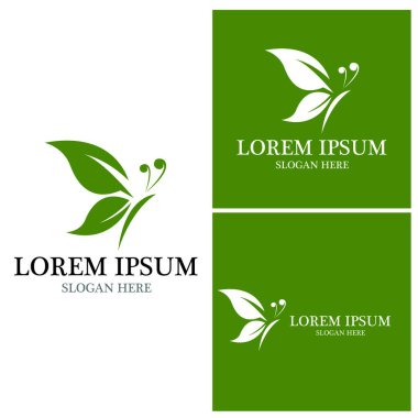 Güzellik Kelebeği Vektör simgesi tasarımı