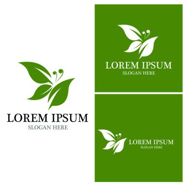 Güzellik Kelebeği Vektör simgesi tasarımı