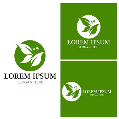 Güzellik Kelebeği Vektör simgesi tasarımı