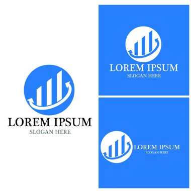 Business Finance Logo şablon vektör simgesi tasarımı