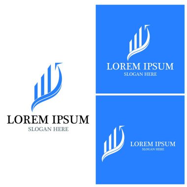 Business Finance Logo şablon vektör simgesi tasarımı