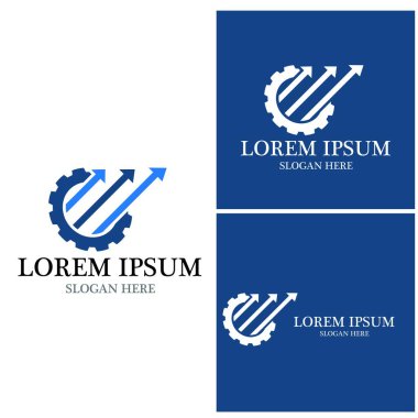 Business Finance Logo şablon vektör simgesi tasarımı