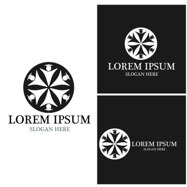 Eğitim Logosu Şablonu vektör illüstrasyon tasarımı