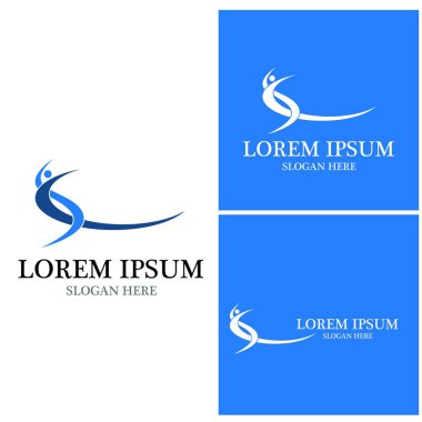 başarı insanlar Logo vektör şablon