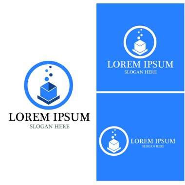 hediye kutusu ikon vektör çizimi tasarımı