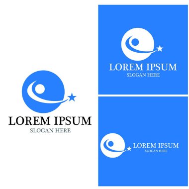 başarı insanlar Logo vektör şablon