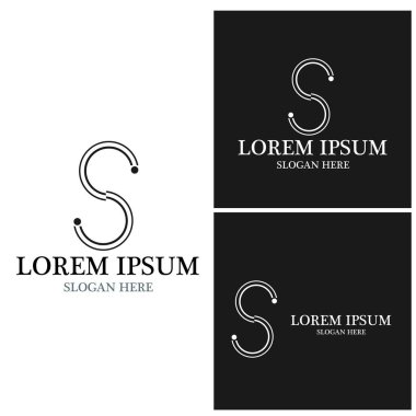 Sonsuzluk Tasarımı Vektör Simgesi Logo şablonu tasarımı