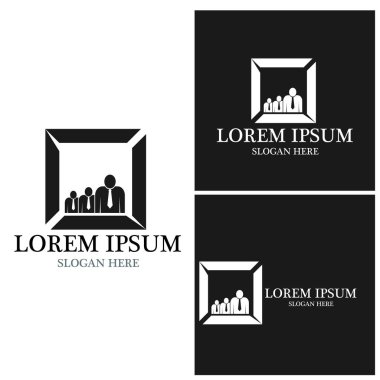 başarı insanlar Logo vektör şablon