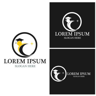 Eğitim Logosu Şablonu vektör illüstrasyon tasarımı
