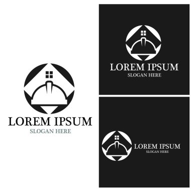 Güvenlik miğferi sanayi logosu