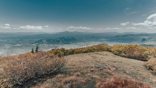 Schöne Aussicht Auf Das Dorf Donji Lapac Blick Vom Gipfel — Stockfoto