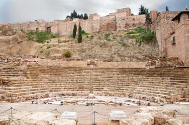 eski Roma Tiyatrosu Malaga, İspanya