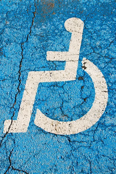 Parcheggio per disabili — Foto Stock