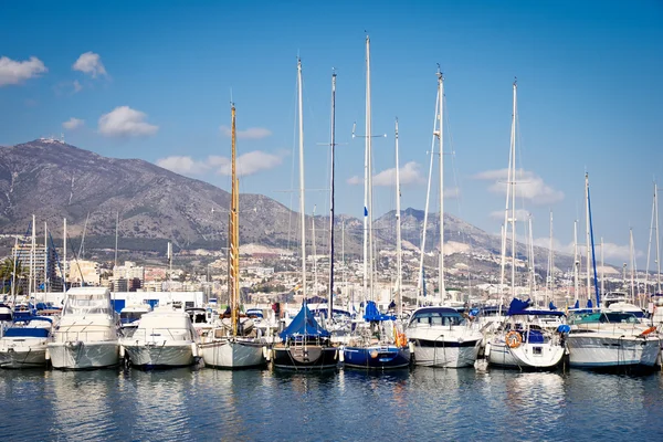 Fuengirola port — Stock Photo, Image