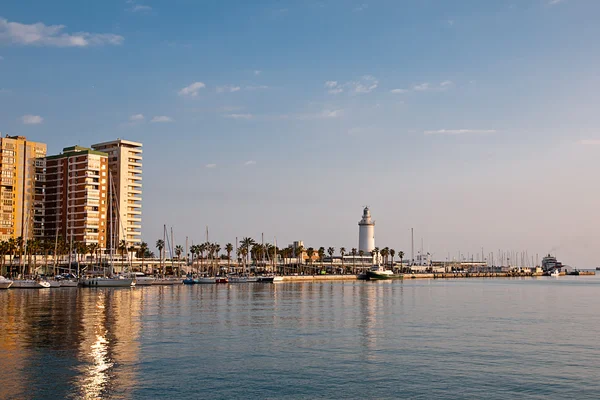 Malaga port, Spain — Stock Photo, Image