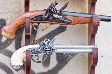 old guns clipart