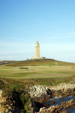 Herkül kulede coruna, İspanya