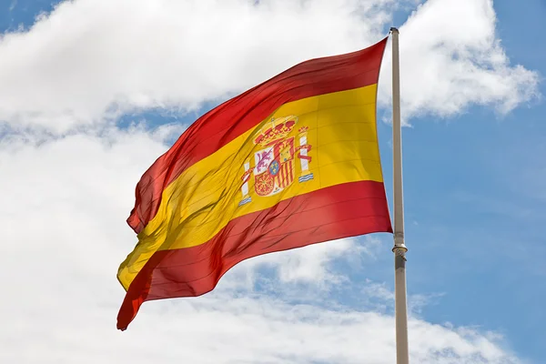 Spanish flag — Stock Photo, Image