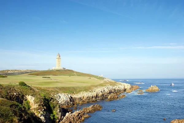 Herkül kulede coruna, İspanya — Stok fotoğraf