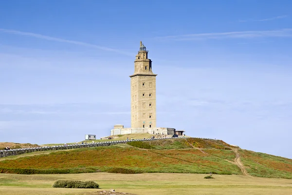 Hercules Tower in A Coruna, Spain — Stock Photo, Image