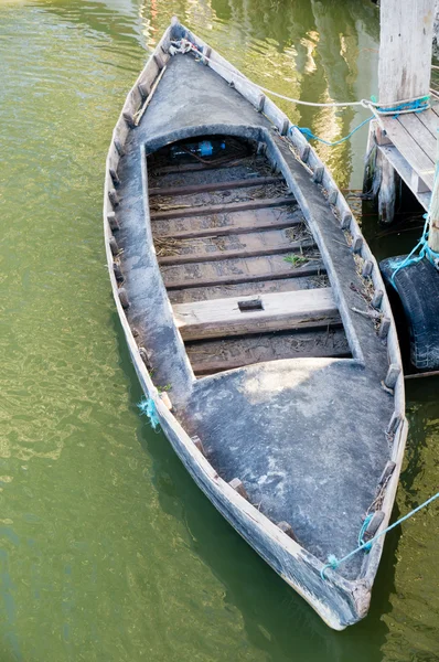 Loď v albufera, Valencie, Španělsko — Stock fotografie